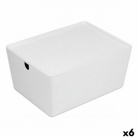 Caisse de Rangement Empilable Confortime Avec couvercle 35 x 26 x 16 c