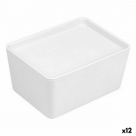 Caisse de Rangement Empilable Confortime Avec couvercle 17,5 x 13 x 8,
