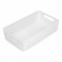 Panier Multi-usages Confortime Blanc 38 x 22 x 9,5 cm (10 Unités) sur
