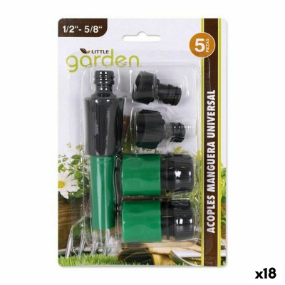 Couplings Universal Little Garden 23780 1/2" - 5/8" 5 Pieces 18 Units