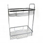 Scaffale da Bagno Confortime Chromed Argentato 29 x 18 x 39 cm (4 Unit