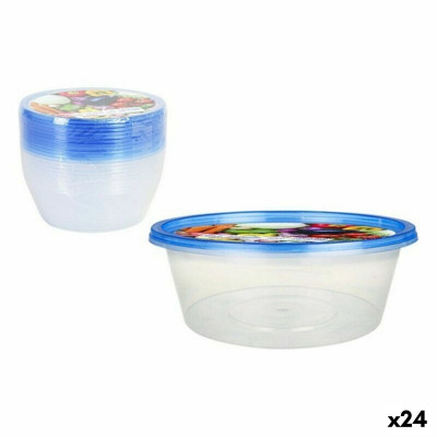 Set of 11 lunch boxes Privilege 49789 500 ml 15 x 15 x 4,7 cm (24 Unit