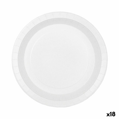 Service de vaisselle Algon Produits à usage unique Carton Blanc 20 Pi