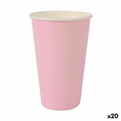 Set de Verres Algon Produits à usage unique Carton Rose 10 Pièces 33