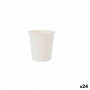 Set de Verres Algon Produits à usage unique Carton Blanc 20 Pièces 1