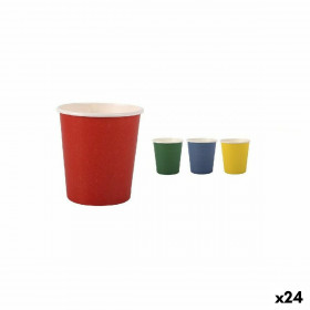 Set de Verres Algon Produits à usage unique Carton Multicouleur 20 Pi