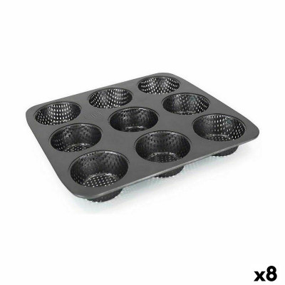 Törtchenform Quttin Perforiert 32 x 30 x 3,2 cm (8 Stück)