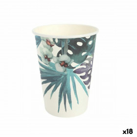 Set de Verres Algon Produits à usage unique Carton Tropical 8 Pièces