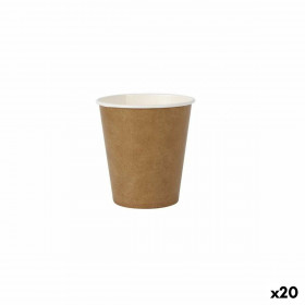Set de Verres Algon Produits à usage unique papier kraft 50 Pièces 1