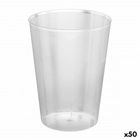 Lot de verres réutilisables Algon Cidre Transparent 4 Pièces 480 ml 