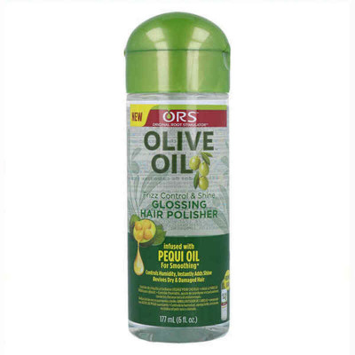 Traitement Capillaire Lissant Ors Olive Oil Glossing Polisher Vert (177 ml)