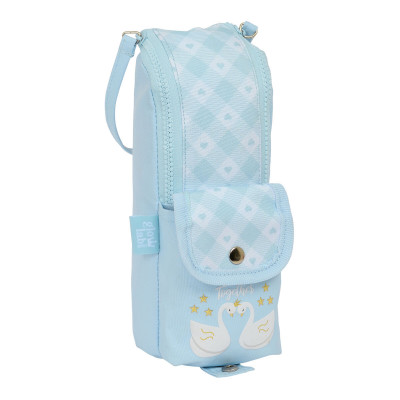 Trousse d'écolier Glow Lab Cisnes Bleu clair 6 x 21 x 6 cm sur la cav