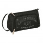 Astuccio per la Scuola con Accessori Safta California Nero 20 x 11 x 8
