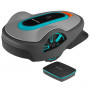 Robot tondeuse Gardena Smart Sileno Life 750 750 m² sur la caverne de