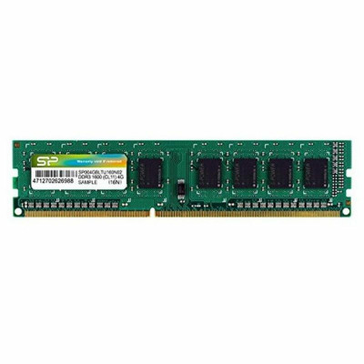 Mémoire RAM Silicon Power SP004GBLTU160N02 DDR3 240-pin DIMM 4 GB 1600 Mhz