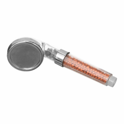 Soffione 5five Pietre minerali e rilassanti Trasparente ABS Cromato Ø