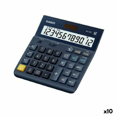 Calculator Casio DH-12ET Black (10Units)
