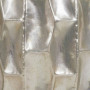 Blumentopf Silberfarben Eisen 30 x 30 x 44,5 cm