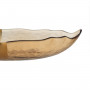 Centre de Table Doré verre 28 x 15,5 cm sur la caverne des prix
