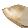Centre de Table Doré verre 28 x 15,5 cm sur la caverne des prix