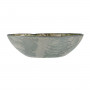 Centerpiece Olive Glass 20 x 20 cm