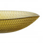 Centre de Table Jaune Verre 21 x 21 x 6,5 cm sur la caverne des prix