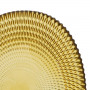 Centre de Table Jaune Verre 21 x 21 x 6,5 cm sur la caverne des prix