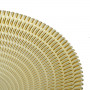 Centrotavola Giallo Cristallo 40 x 40 x 7 cm