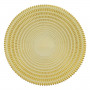 Centrotavola Giallo Cristallo 40 x 40 x 7 cm