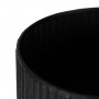 Set de pots de fleurs Noir Fer 16,5 x 16,5 x 28 cm (2 Unités) sur la 