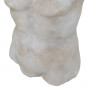 Cache-pot Gris Ciment Buste 20,5 x 13 x 29 cm sur la caverne des prix