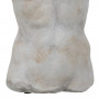 Cache-pot Gris Ciment Buste 20,5 x 13 x 29 cm sur la caverne des prix