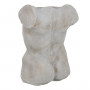 Cache-pot Gris Ciment Buste 20,5 x 13 x 29 cm sur la caverne des prix