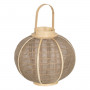 Lanterna Portacandele Lanterna Beige Naturale Juta 33,5 x 33,5 x 30,5