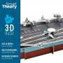 Puzzle 3D Colorbaby Nimitz Portaerei 67 Pezzi 77 x 18 x 20 cm (6 Unit