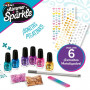 Set di Bellezza Cra-Z-Art Per bambini in metallo Arcobaleno Unghie 4 U
