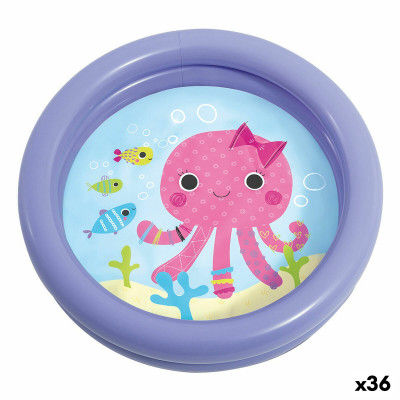 Inflatable Paddling Pool for Children Intex Purple Octopus 17 L 61 x 1