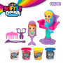 Set di Plastilina Cra-Z-Art Softee Dough Capelli sirenas (4 Unità)