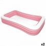 Inflatable Paddling Pool for Children Intex Pink 1050 L 305 x 56 x 183