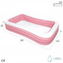Inflatable Paddling Pool for Children Intex Pink 1050 L 305 x 56 x 183