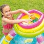 Piscina Gonfiabile per Bambini Intex Arcobaleno 374 L 295 x 109 x 191
