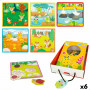 Puzzle Infantil Lisciani Táctil 18 Piezas 16 x 0,5 x 15 cm (6 Unidade