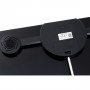 Bilancia Digitale da Bagno Esperanza EBS016K Nero Vetro Vetro Temperat