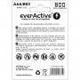 Rechargeable Batteries EverActive EVHRL03-800 R03 AAA 1,2 V