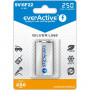 Piles Rechargeables EverActive EVHRL22-250 6F22 200 mAh 9 V