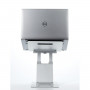 Soporte para Portátil Pout POUT-02701SG Silicona Aluminio 26,5 x 40 x