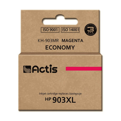 Cartouche d'encre originale Actis KH-903MR Magenta sur la caverne des 
