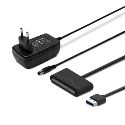 Câble USB SATA III Savio AK-39 Noir 50 cm sur la caverne des prix