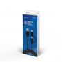 Câble USB vers Micro USB et USB C Savio CL-128 Noir 1 m sur la cavern