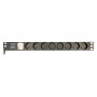 Regleta 19" 8 Tomas Schuko con On/Off Switch GEMBIRD EG-PDU-014-F (3 m